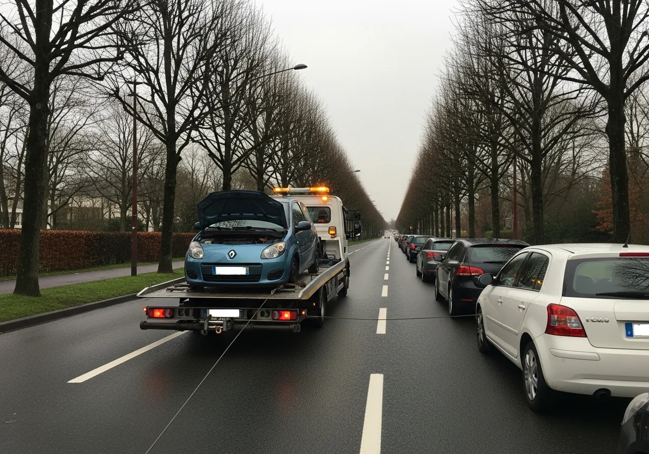 Enlèvement véhicule en panne à Athis-Mons